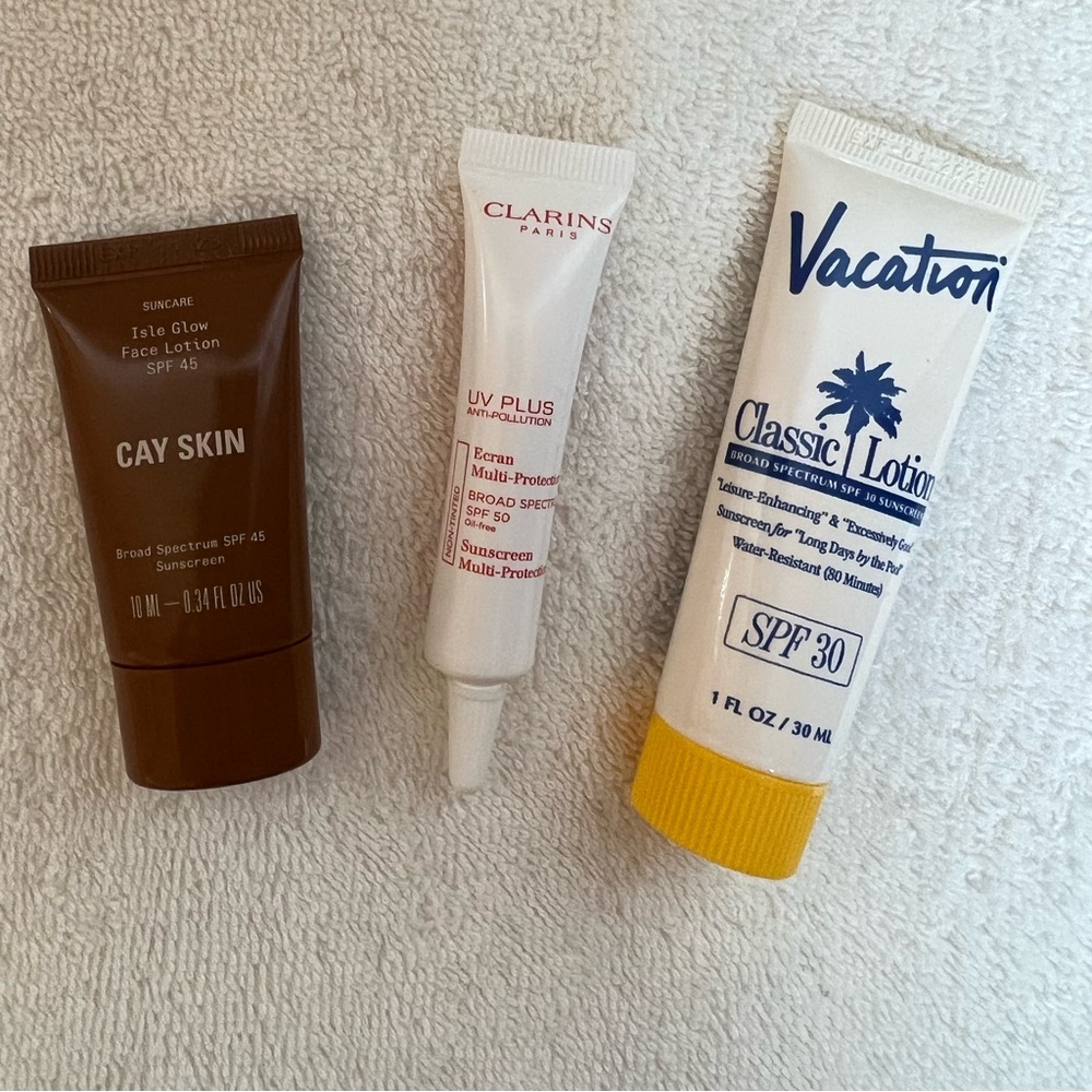 NEW 3 Skincare products